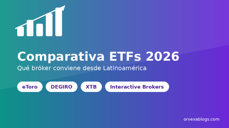 Mejores Plataformas para Invertir en ETFs desde Latinoamérica: Comparativa 2026